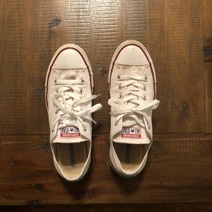 White Converse Shoes